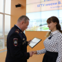 Начальник Белгородской Госавтоинспекции  наградил студентов нашей кафедры